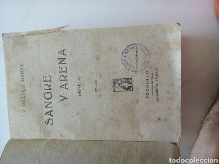 Libros de segunda mano: Sangre y arena - Foto 2