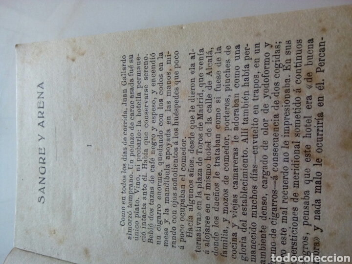 Libros de segunda mano: Sangre y arena - Foto 3