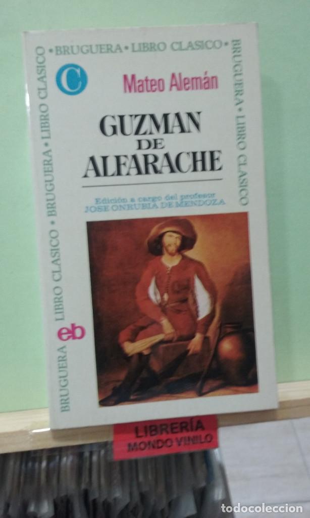 Libros de segunda mano: Guzman de Alfarache. Mateo Alem&aacute;n - Foto 1