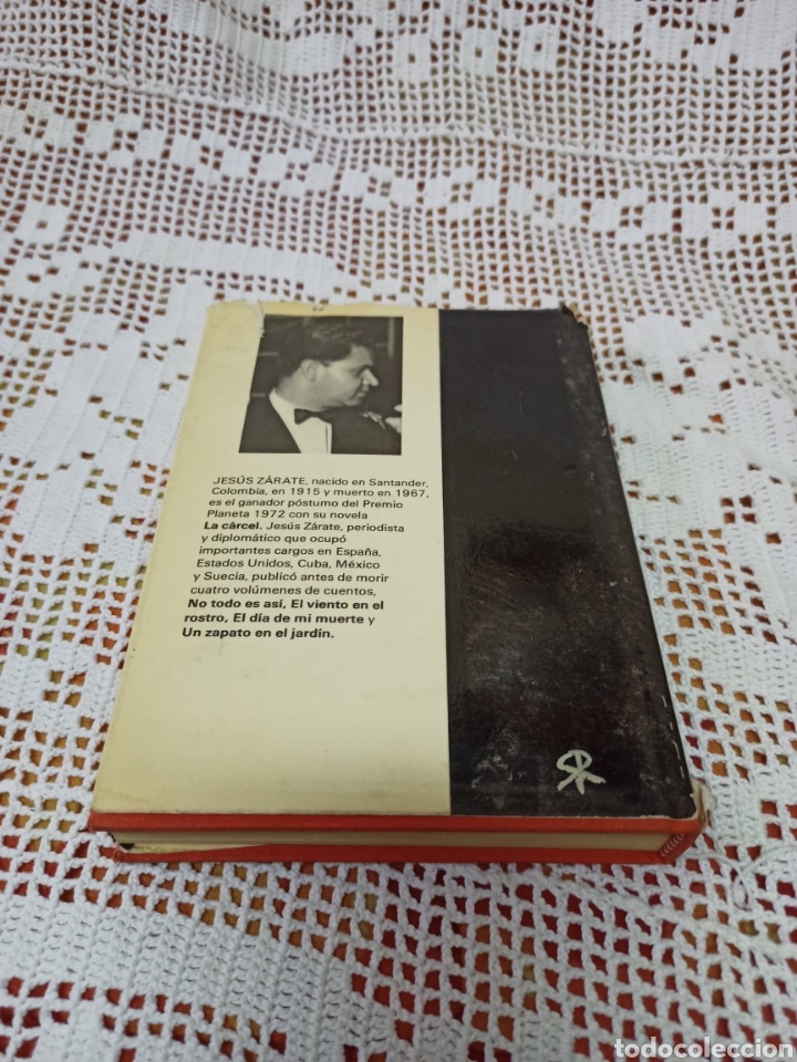 Libros de segunda mano: Novela La c&aacute;rcel,autor Jes&uacute;s Z&aacute;rate.Primera edici&oacute;n. - Foto 3