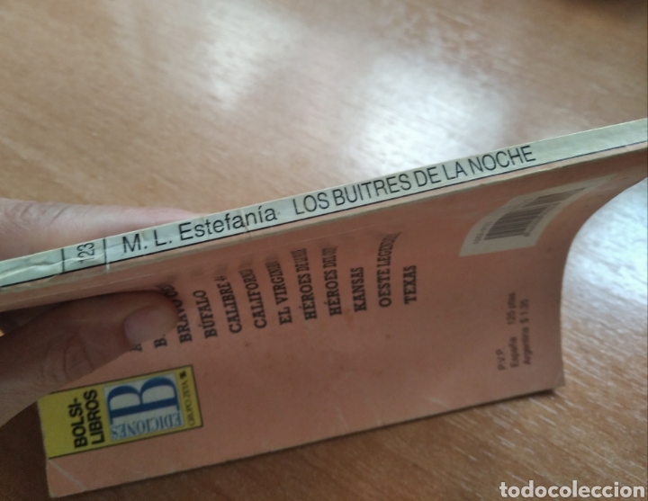 Libros de segunda mano: Libro Estefan&iacute;a los libros de la noche bolsilibros 123 - Foto 3