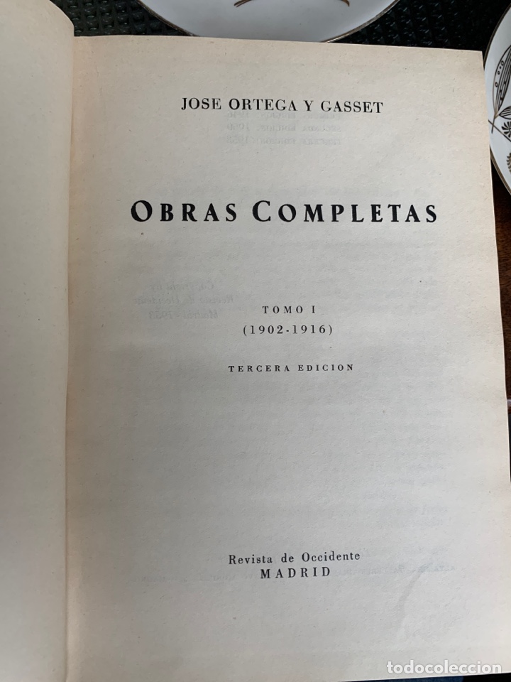 Libros de segunda mano: Jose Ortega y Gasset. Obras completas. 1953 - Foto 3