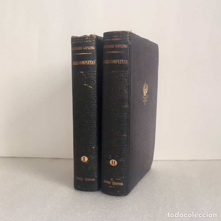 Libros de segunda mano: 1951 Kipling: Obras Completas. Primera edici&oacute;n - 2 Tomos - Foto 1