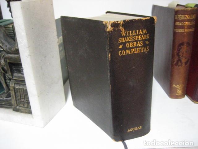 Libros de segunda mano: WILLIAM SHAKESPEARE - OBRAS COMPLETAS - AGUILAR - 1972 -2209PGS - Foto 3