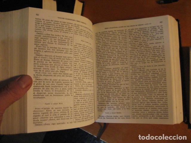 Libros de segunda mano: WILLIAM SHAKESPEARE - OBRAS COMPLETAS - AGUILAR - 1972 -2209PGS - Foto 11