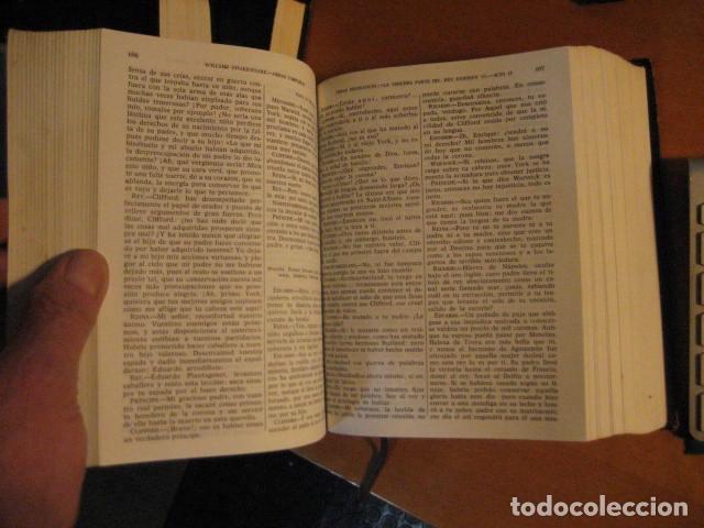 Libros de segunda mano: WILLIAM SHAKESPEARE - OBRAS COMPLETAS - AGUILAR - 1972 -2209PGS - Foto 12