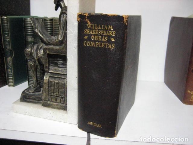 Libros de segunda mano: WILLIAM SHAKESPEARE - OBRAS COMPLETAS - AGUILAR - 1972 -2209PGS - Foto 2