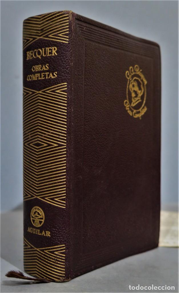 Libros de segunda mano: 1954.- OBRAS COMPLETAS. BECQUER. AGUILAR. JOYA - Foto 3