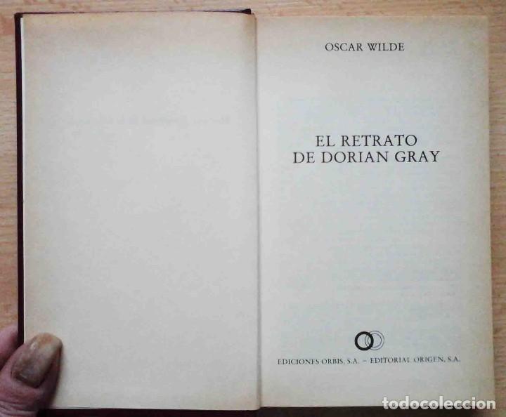 Libros de segunda mano: El retrato de Dorian Gray (Oscar Wilde) Orbis 1982 - Foto 2