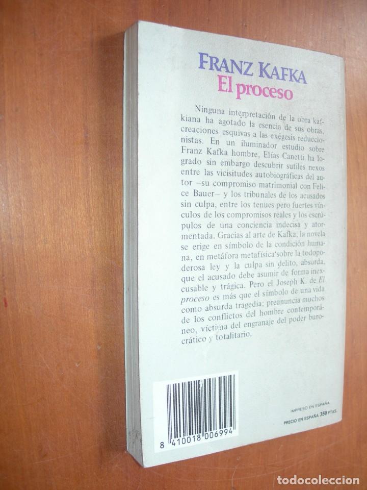 Libros de segunda mano: EL PROCESO / FRANZ KAFKA - Foto 2