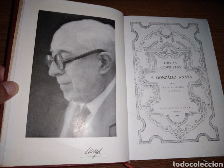 Libros de segunda mano: Obras completas de Salvador Gonz&aacute;lez Anaya - Foto 2