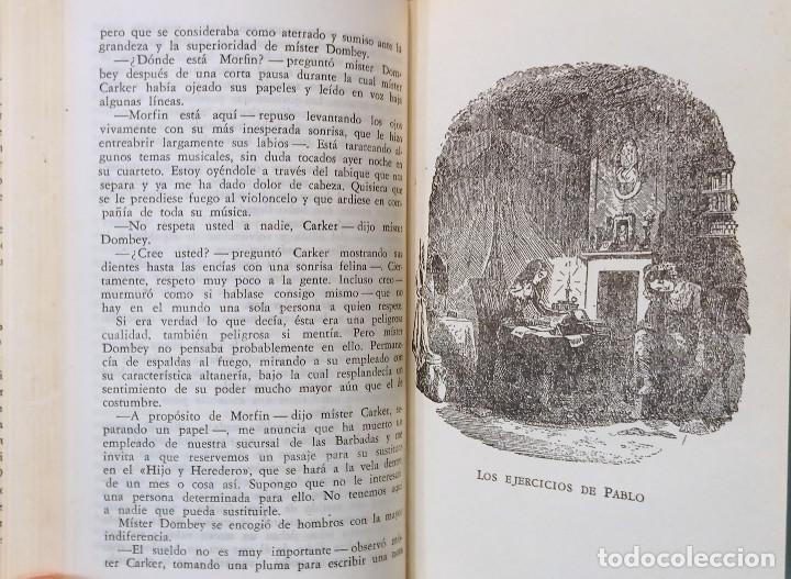 Libros de segunda mano: DOMBEY E HIJO. CHARLES DICKENS. LA OBRA PERDURABLE, EDICIONES LAURO, 1945. - Foto 3