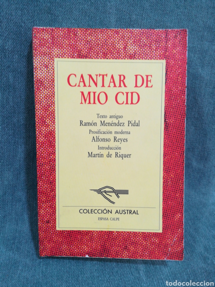 Libros de segunda mano: CANTAR DE MIO CID - AUSTRAL - Foto 1