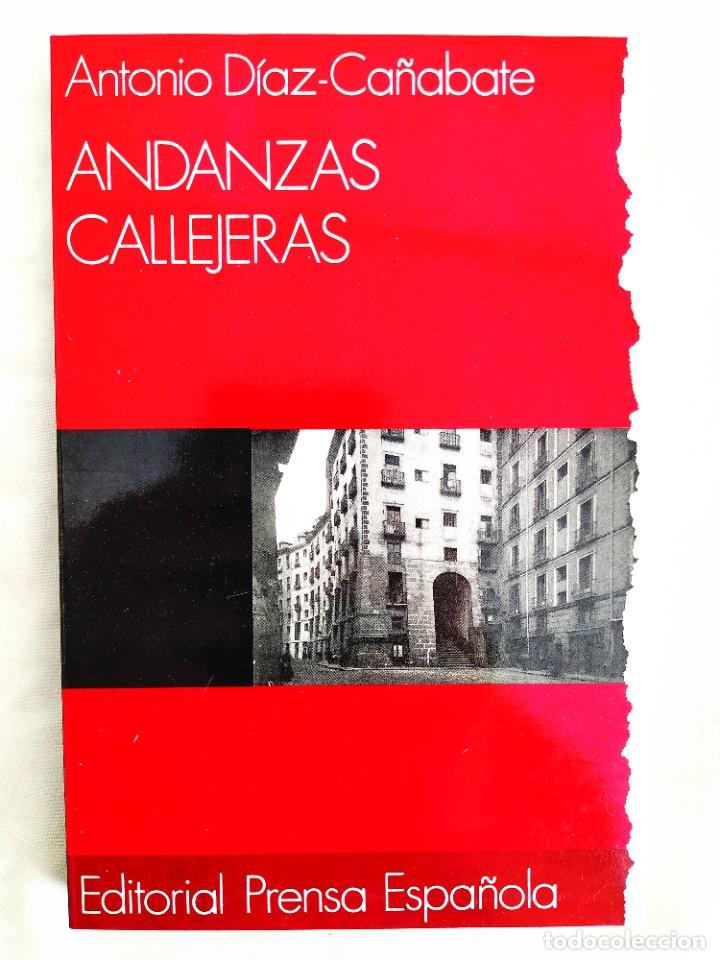 Libros de segunda mano: D&Iacute;AZ-CA&Ntilde;ABATE: ANDANZAS CALLEJERAS - NUEVO - Foto 1