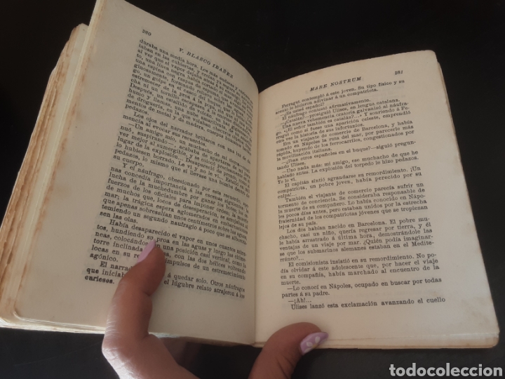 Libros de segunda mano: Mare Nostrum -Vicente Blasco Iba&ntilde;ez- - Foto 7