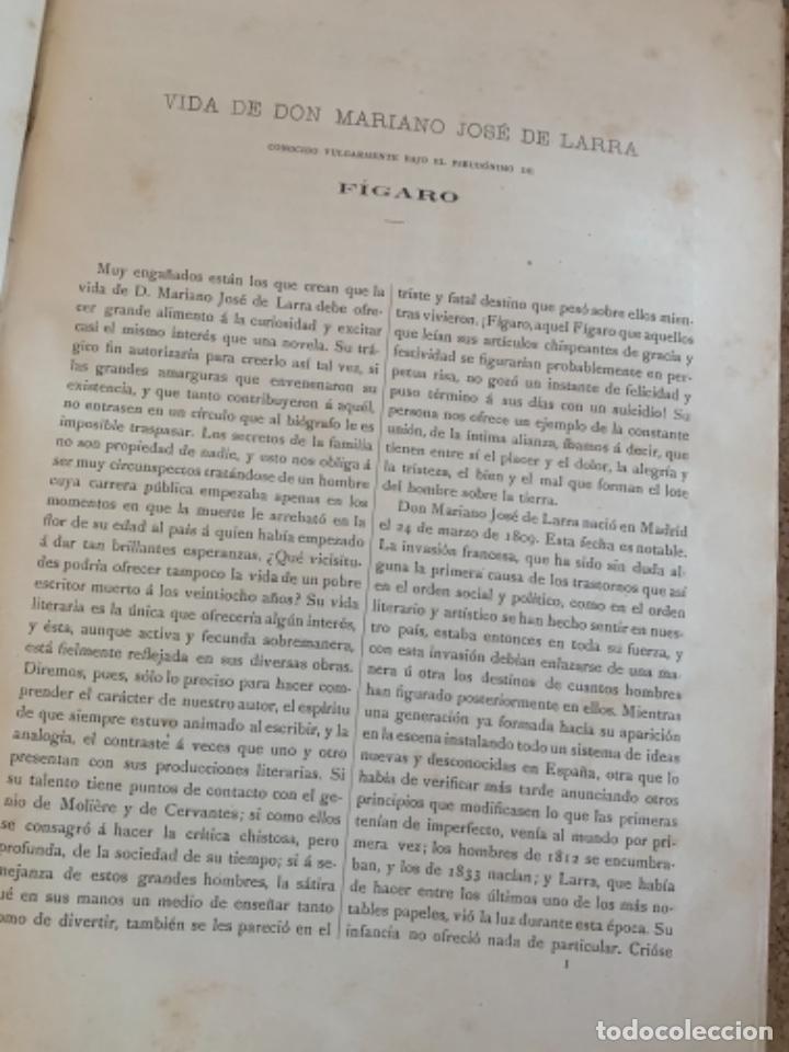 Libros de segunda mano: Obras completas de Larra (Caj4) - Foto 2