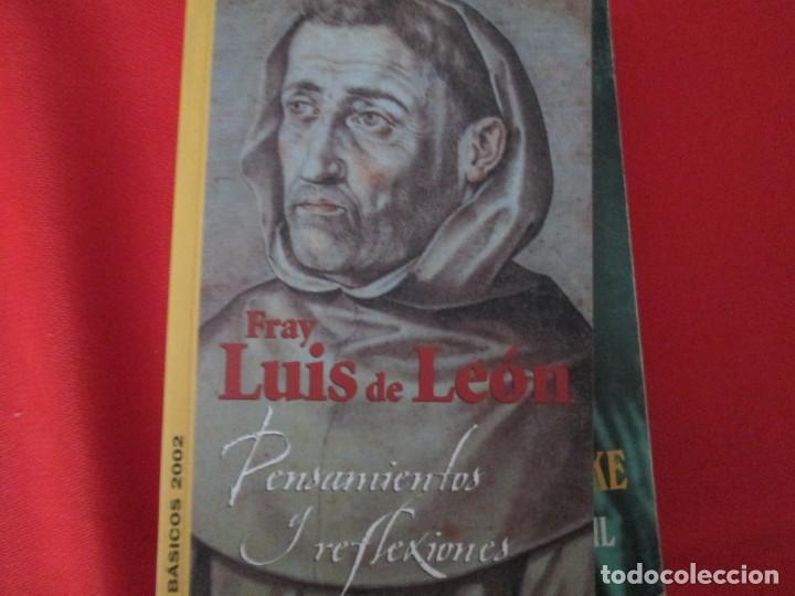 Libros de segunda mano: FRAY LUIS DE LEON PENSAMIENTOS Y REFLEXIONES - Foto 1