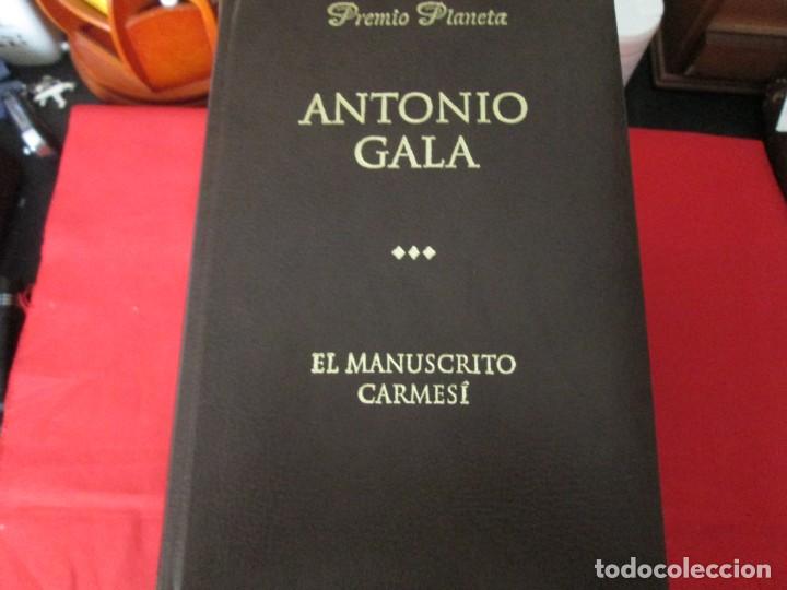 Libros de segunda mano: ANTONIO GALA EL MANUSCRITO CARMESI - Foto 1