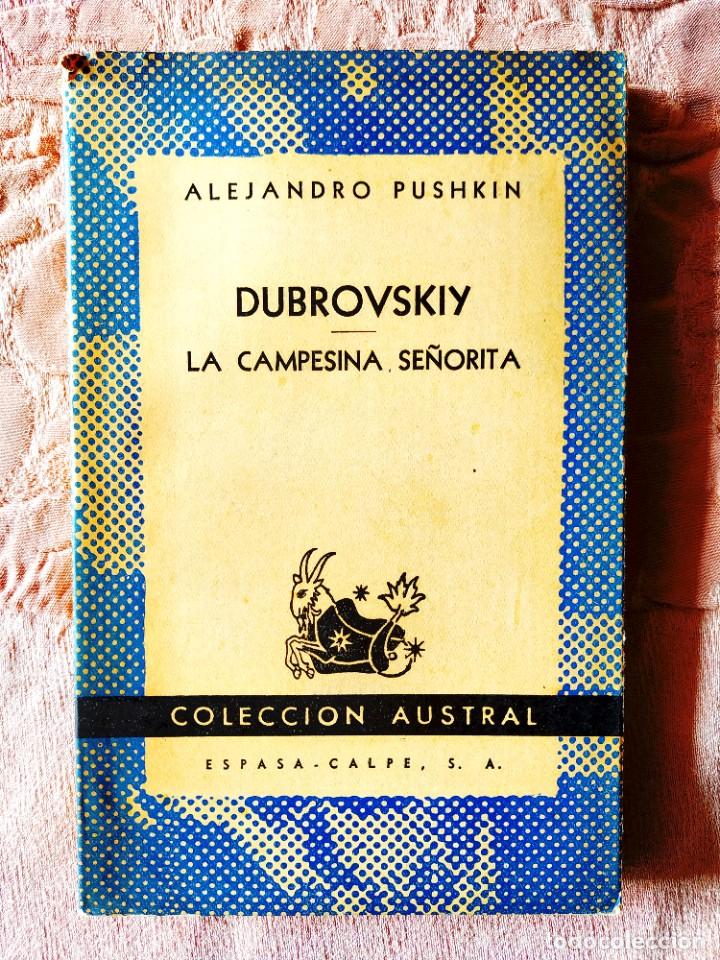 Libros de segunda mano: PUSHKIN: DUBROVSKIY - LA CAMPESINA SE&Ntilde;ORITA - Foto 1