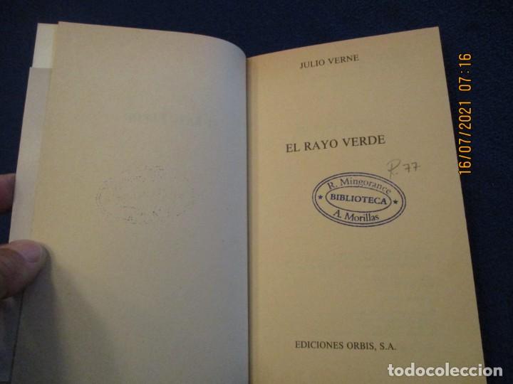 Libros de segunda mano: EL RAYO VERDE Julio Verne Ediciones Orbis 1987 - Foto 4