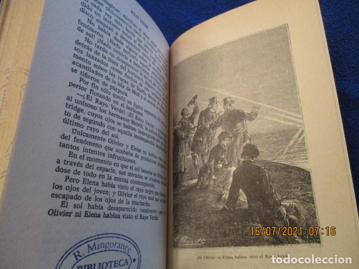 Libros de segunda mano: EL RAYO VERDE Julio Verne Ediciones Orbis 1987 - Foto 6