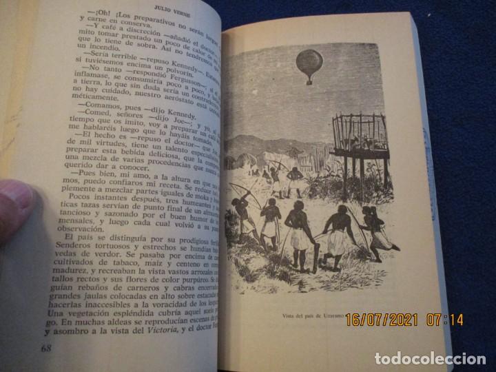 Libros de segunda mano: Cinco Semanas en Globo Julio Verne Ediciones Orbis 1987 - Foto 4