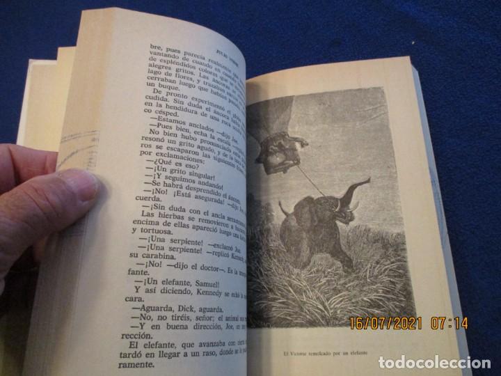 Libros de segunda mano: Cinco Semanas en Globo Julio Verne Ediciones Orbis 1987 - Foto 6