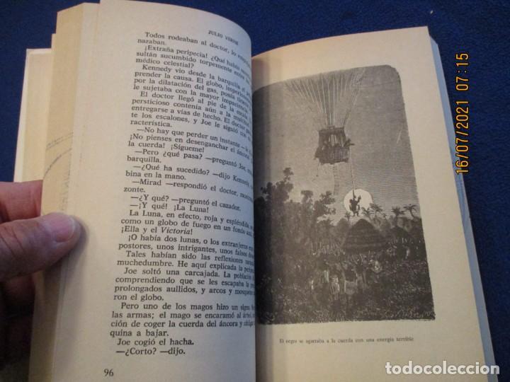 Libros de segunda mano: Cinco Semanas en Globo Julio Verne Ediciones Orbis 1987 - Foto 7