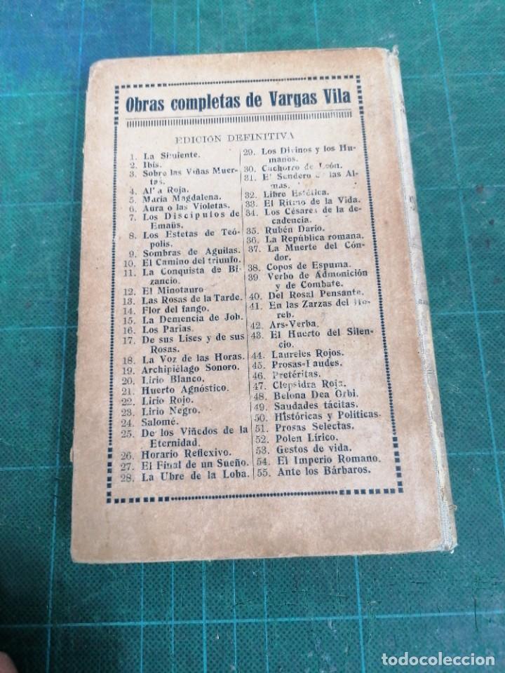 Libros de segunda mano: Vargas Vila. Libre est&eacute;tica. Sopena. - Foto 2