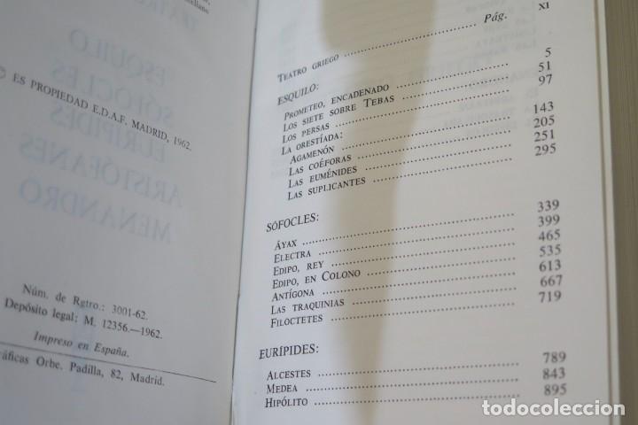 Libros de segunda mano: 1962.- TEATRO GRIEGO. EDAF - Foto 2