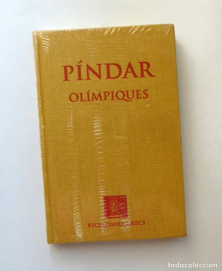 Libros de segunda mano: P&Iacute;NDAR - OL&Iacute;MPIQUES- FACS&Iacute;MIL BERNAT METGE, ESCRIPTORS GRECS - (Precintat) - Foto 1