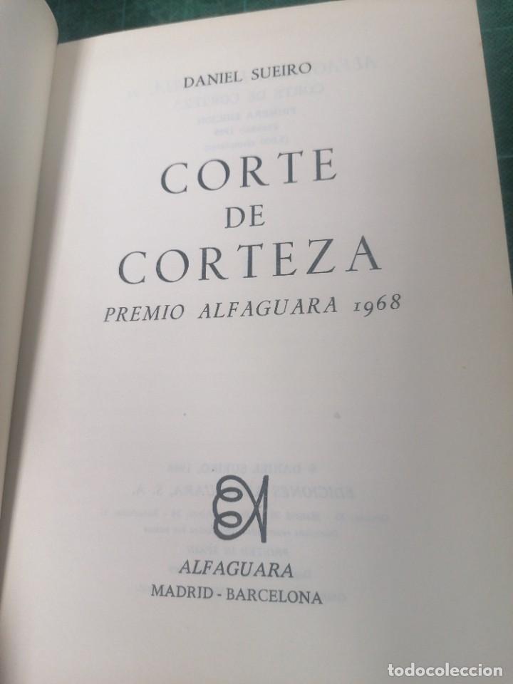 Libros de segunda mano: Daniel Sueiro. Corte de corteza. Alfaguara. 1969 - Foto 1