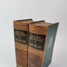 Libros de segunda mano: L-6018. OBRAS COMPLETAS DE ZANE GREY. NOVELAS. TOMO V Y VI. 1959.. Lote 276353278