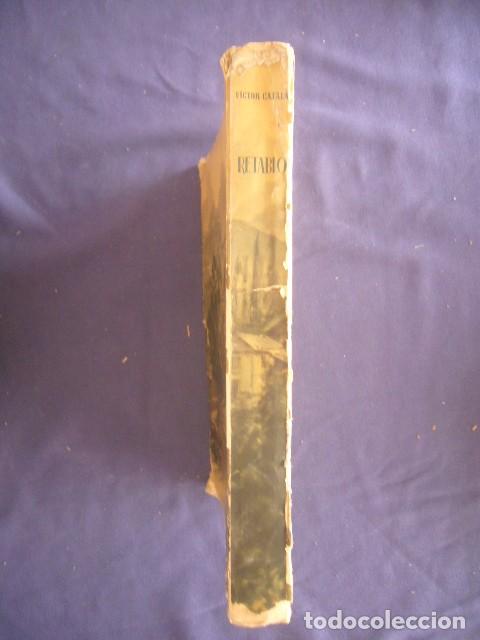 Libros de segunda mano: VICTOR CATALA: - RETABLO - (BARCELONA, 1944) (EDICION NUMERADA) - Foto 2