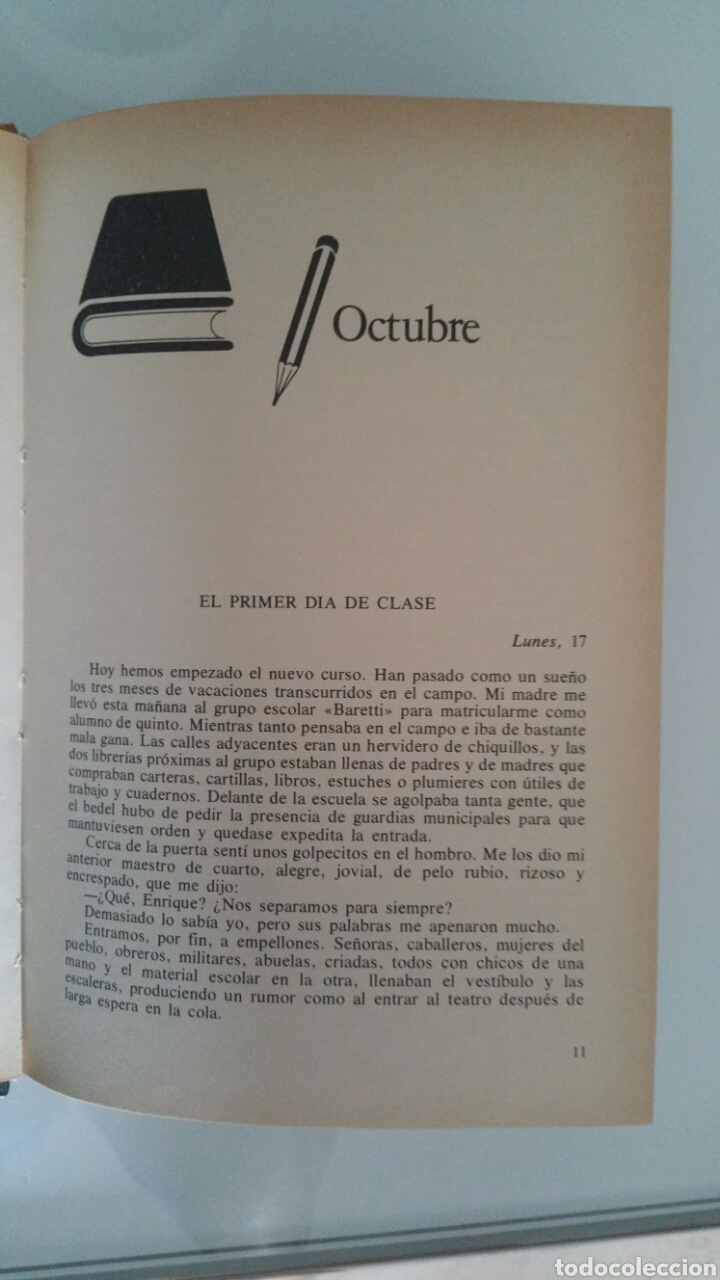 Libros de segunda mano: Coraz&oacute;n. Edmundo de Amicis, cl&aacute;sicos de la juventud, editorial Alfredo Ortells 1982. - Foto 8