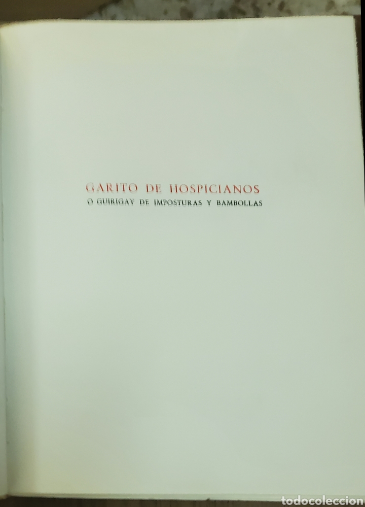 Libros de segunda mano: Garito de hospicianos. Camilo Jos&eacute; Cela - Foto 3