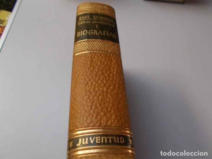 Libros de segunda mano: EMIL LUDWIG Obras Completas I Biograf&iacute;as - Foto 2