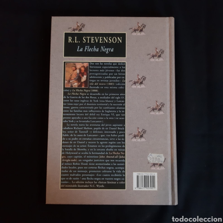 Libros de segunda mano: LA FLECHA NEGRA - R. L. STEVENSON - VALDEMAR 2002 - Foto 2