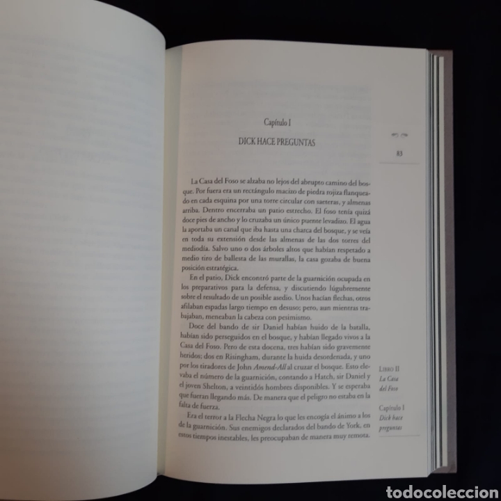Libros de segunda mano: LA FLECHA NEGRA - R. L. STEVENSON - VALDEMAR 2002 - Foto 3