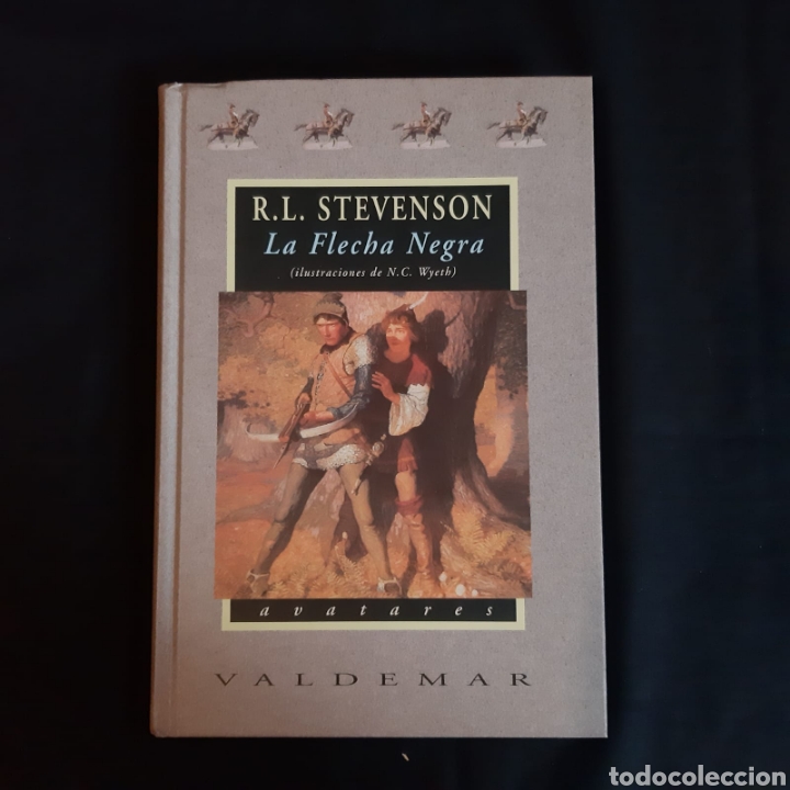 Libros de segunda mano: LA FLECHA NEGRA - R. L. STEVENSON - VALDEMAR 2002 - Foto 1