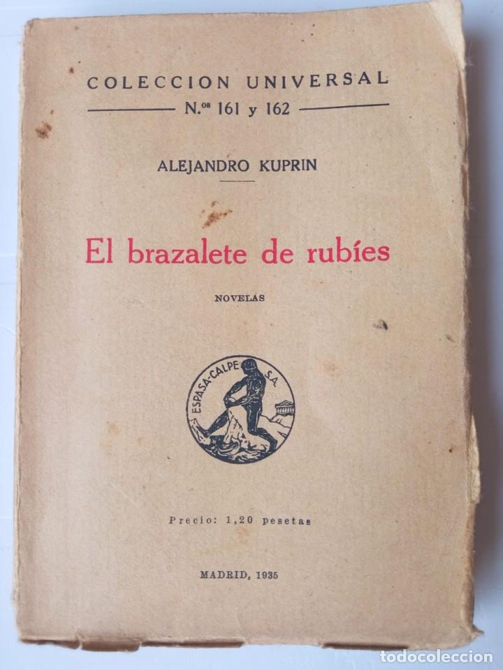 Libros de segunda mano: El brazalete de rub&iacute;es. Autor: Alejandro Kuprin - Foto 1