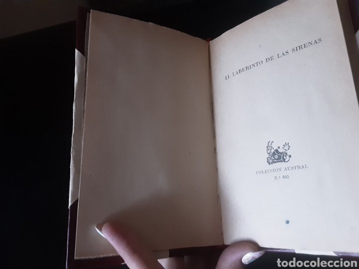 Libros de segunda mano: El laberinto de las sirenas -Baroja- - Foto 6