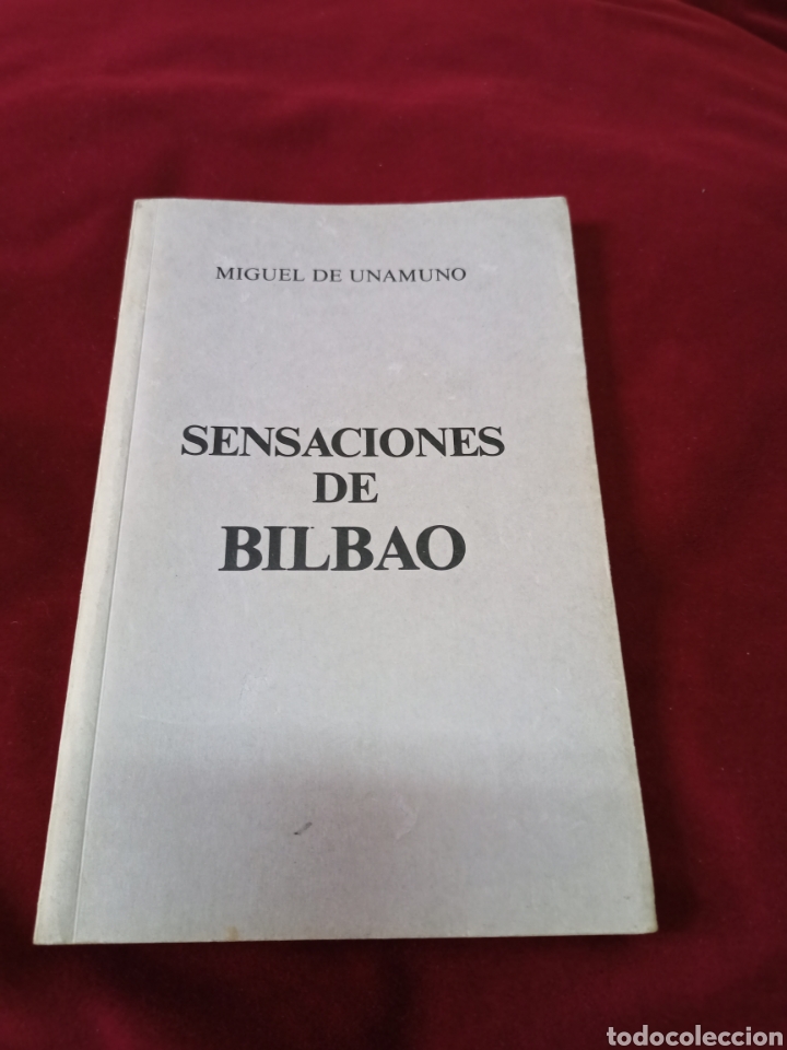 Libros de segunda mano: Libro.Sensaciones de Bilbao.Miguel de Unamuno - Foto 1