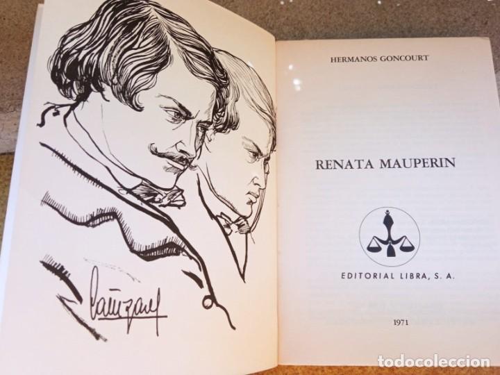 Libros de segunda mano: Renata Mauperin. Autor: E. y J. de Goncourt - Foto 2