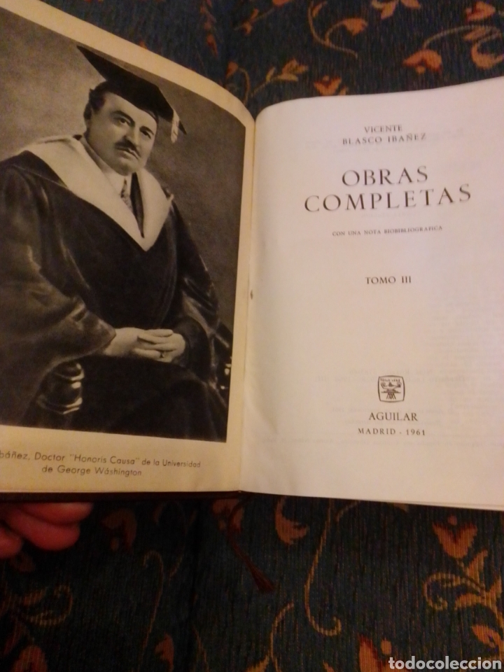 Libros de segunda mano: Obras completas de Vicente Blasco Ib&aacute;&ntilde;ez - Foto 6