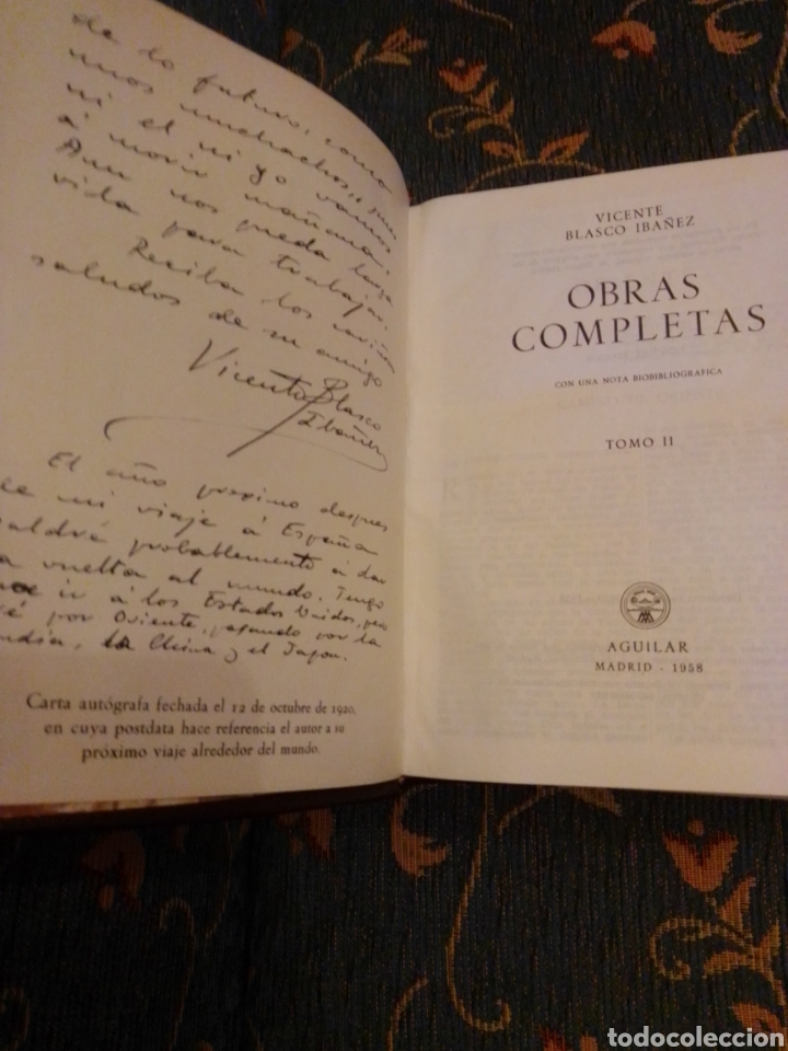 Libros de segunda mano: Obras completas de Vicente Blasco Ib&aacute;&ntilde;ez - Foto 7