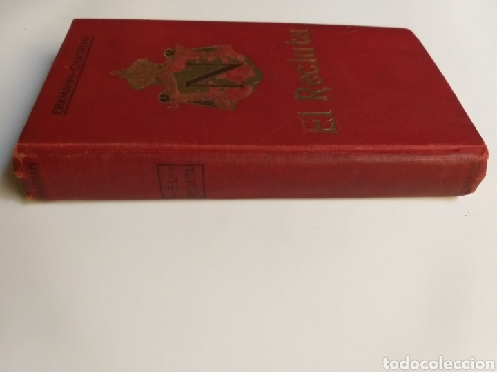 Libros de segunda mano: El recluta .Erkmann Chatrian - Foto 2