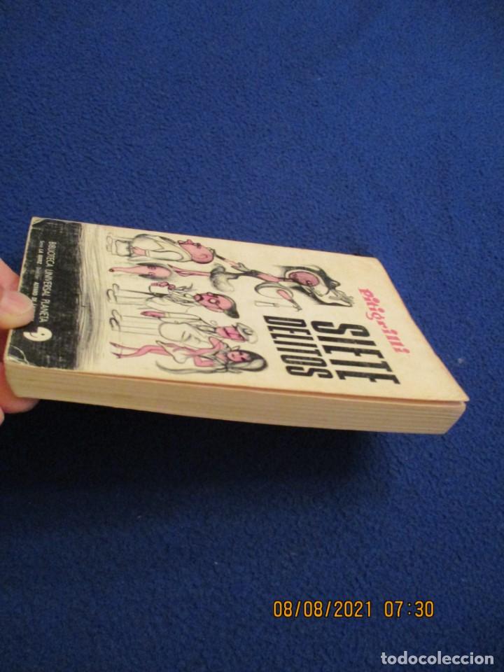 Libros de segunda mano: SIETE DELITOS Pitigrilli Biblioteca Universal PLaneta 1972 Serie La Nariz - Foto 5