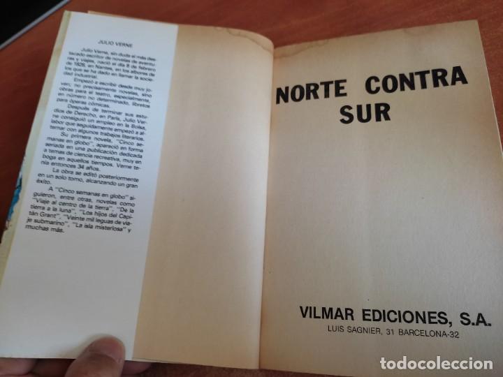 Libros de segunda mano: NORTE CONTRA SUR Julio Verne Vilmar Ediciones 1985 - Foto 2