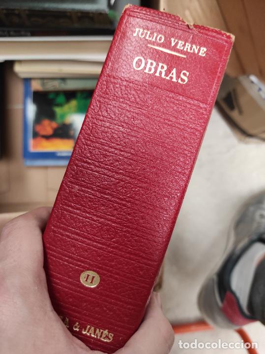 Libros de segunda mano: JULIO VERNE : OBRAS II (JOS&Eacute; JAN&Eacute;S, - Foto 1